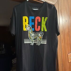 BECK Black Graphic T-Shirt for Men